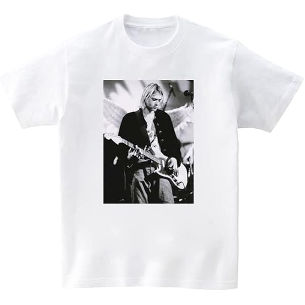 カートコバーン　NIRVANA レーヨン　シャツ　Mサイズ　ブラック　新品 NIRVANA カートコバーン Tシャツ ブラック M - メルカリ